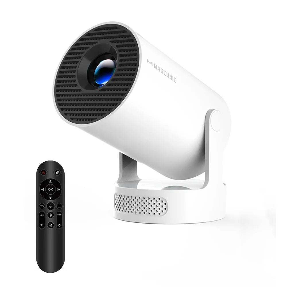 Fantic Projector Built in 5W Speaker 1280*720P Android 14 8000 Lumens Wifi6 BT5.4 Outdoor Portable Projector