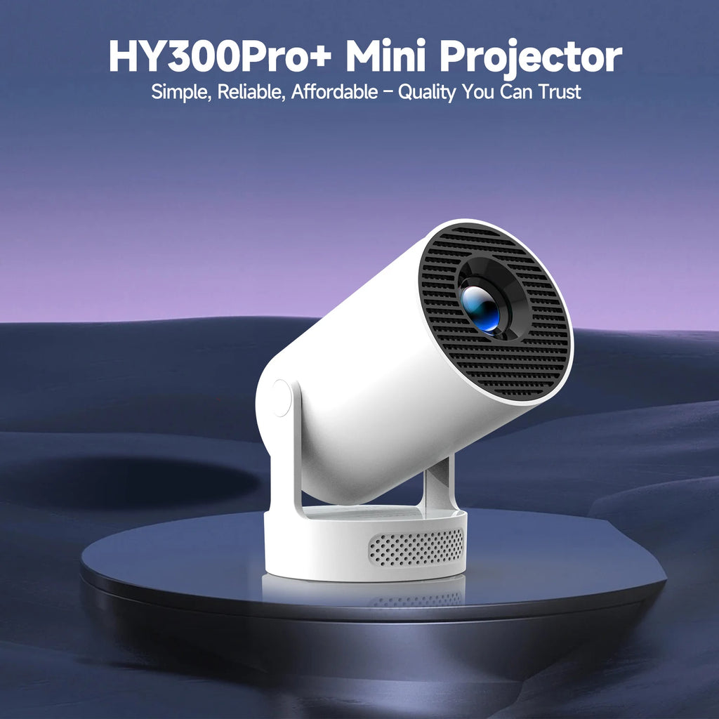 Fantic Projector Built in 5W Speaker 1280*720P Android 14 8000 Lumens Wifi6 BT5.4 Outdoor Portable Projector