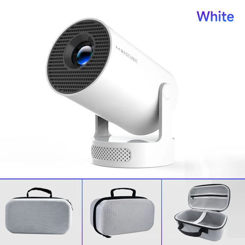 Fantic Projector Built in 5W Speaker 1280*720P Android 14 8000 Lumens Wifi6 BT5.4 Outdoor Portable Projector