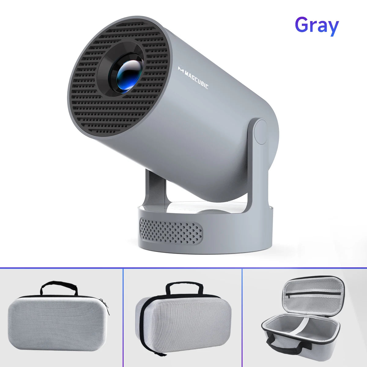 Fantic Projector Built in 5W Speaker 1280*720P Android 14 8000 Lumens Wifi6 BT5.4 Outdoor Portable Projector
